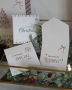 Pallina Christmas Joy - Rosa Antico