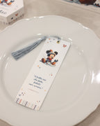 Segnaposto Segnalibro Topolino Inverno