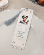 Segnaposto Segnalibro Topolino Inverno