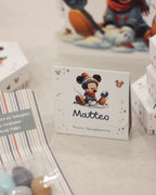 Pochette Portaconfetti Topolino Inverno