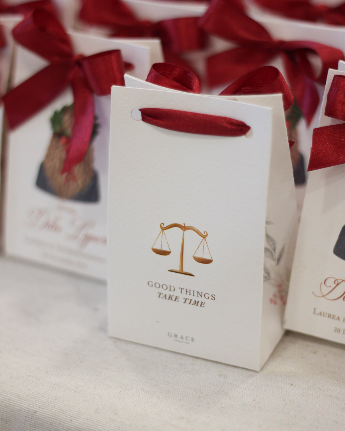 Scatolina Gift Laurea - Ritratto di Spalle Personalizzato