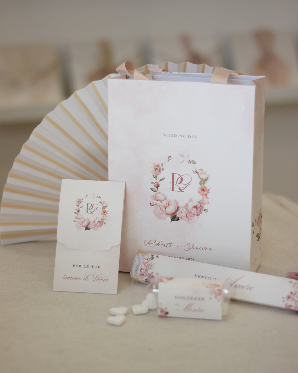 Wedding Bag - Dusty Rose