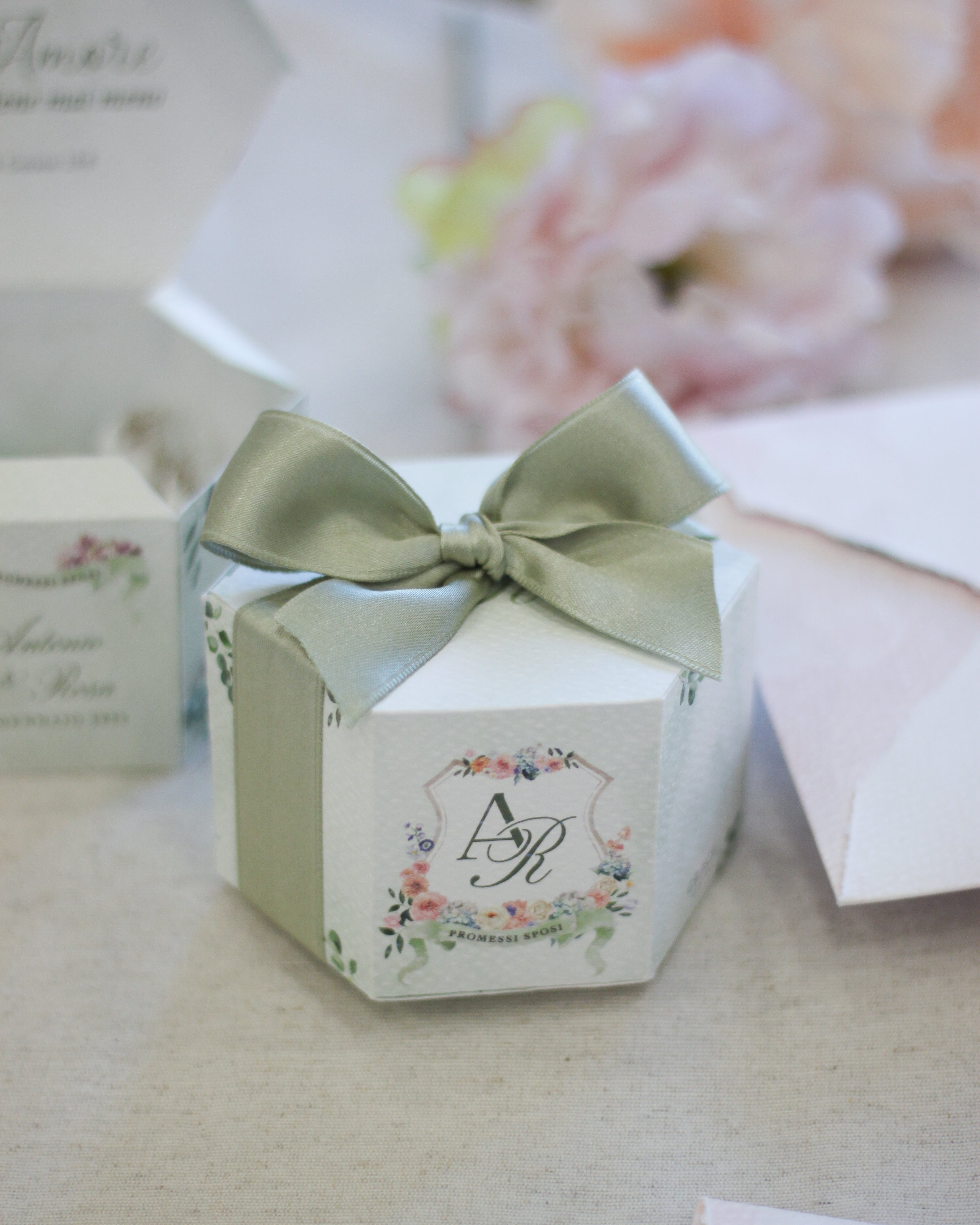 Box Esagonali Promessa di Matrimonio Floralia