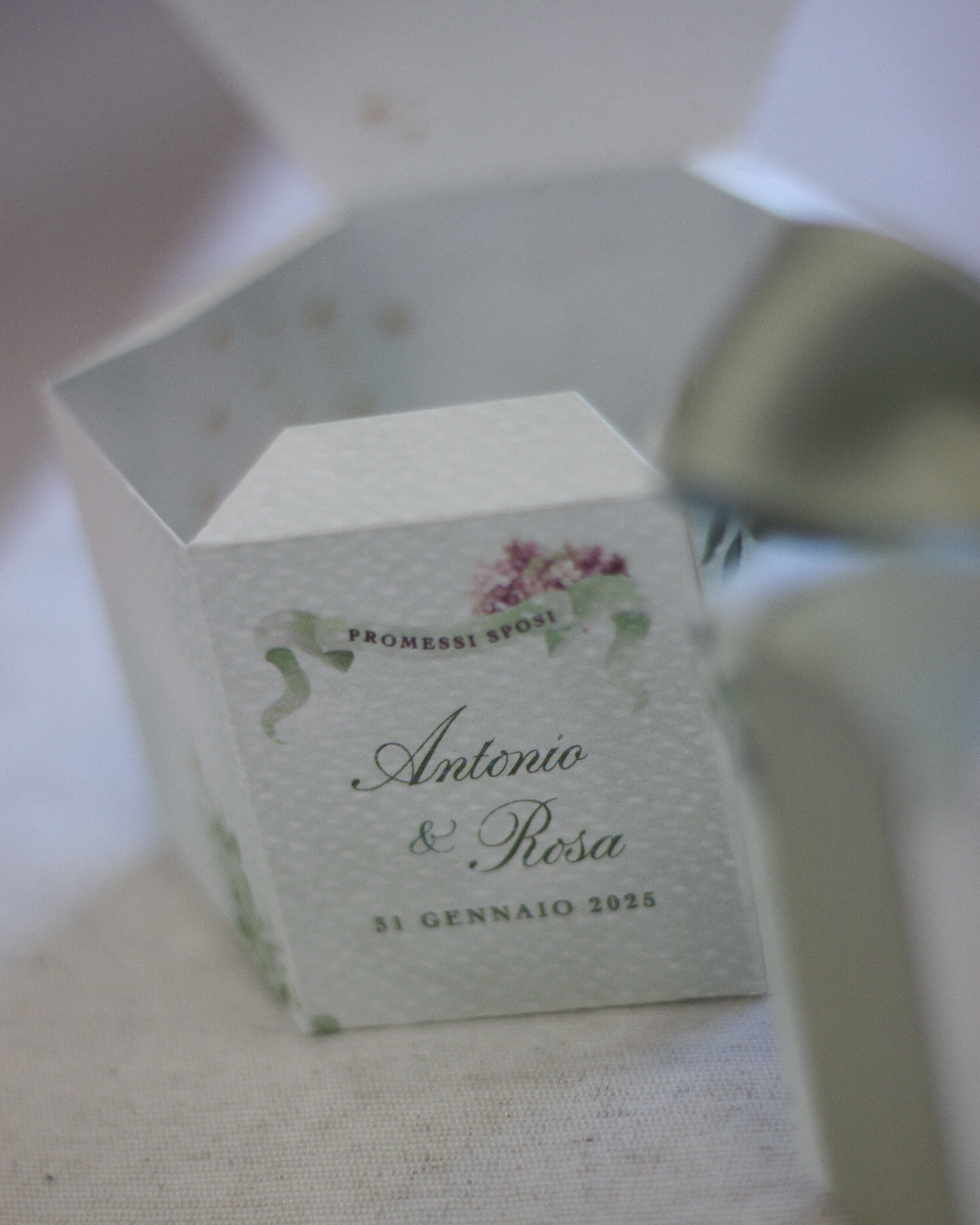 Box Esagonali Promessa di Matrimonio Floralia