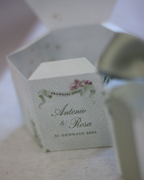 Box Esagonali Promessa di Matrimonio Floralia