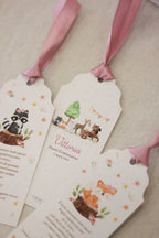 Segnaposto Animali del Bosco Girl