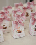 Scatolina Gift Animali del Bosco - Rosa