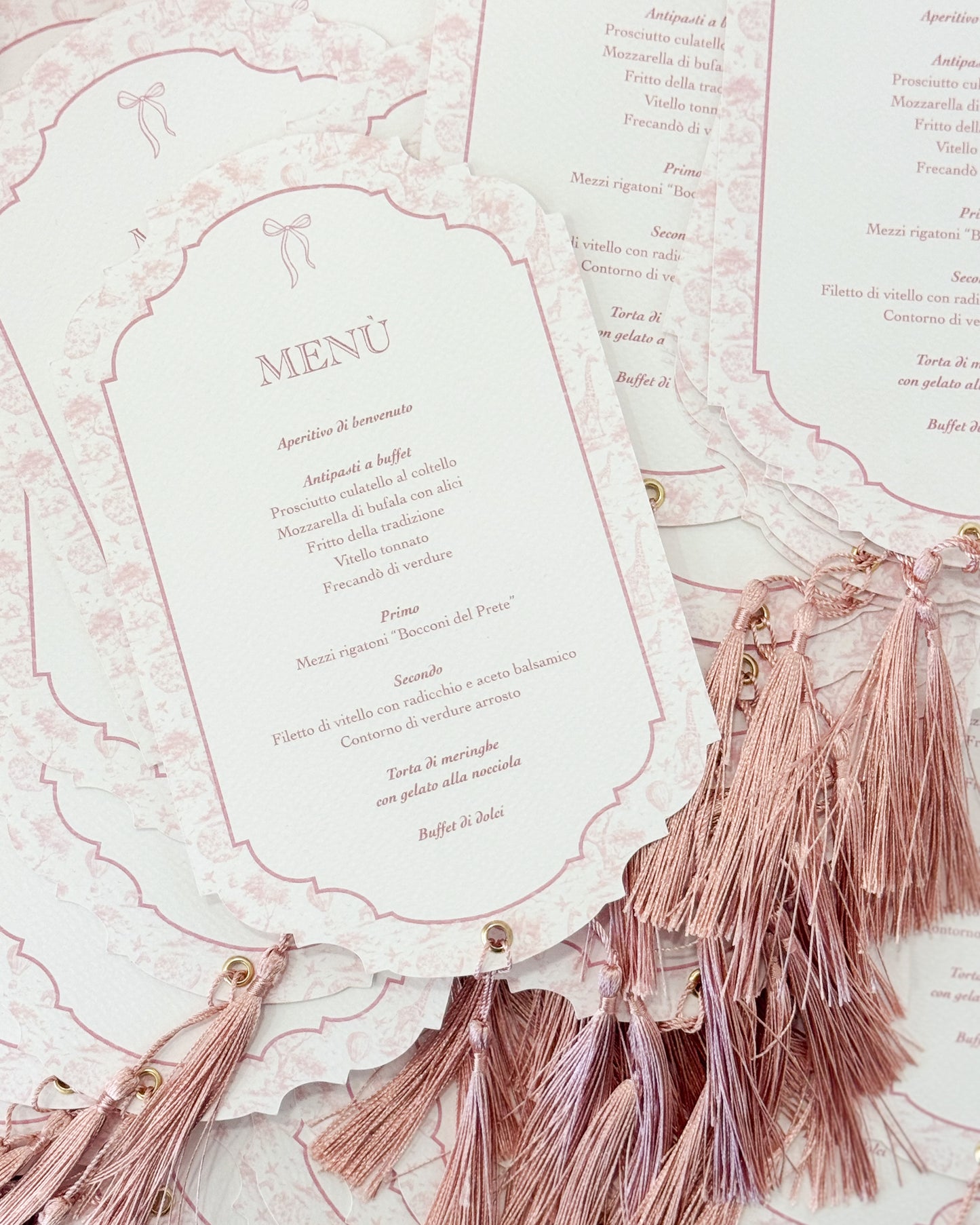 Menù Sagomato | Toile de jouy Baby