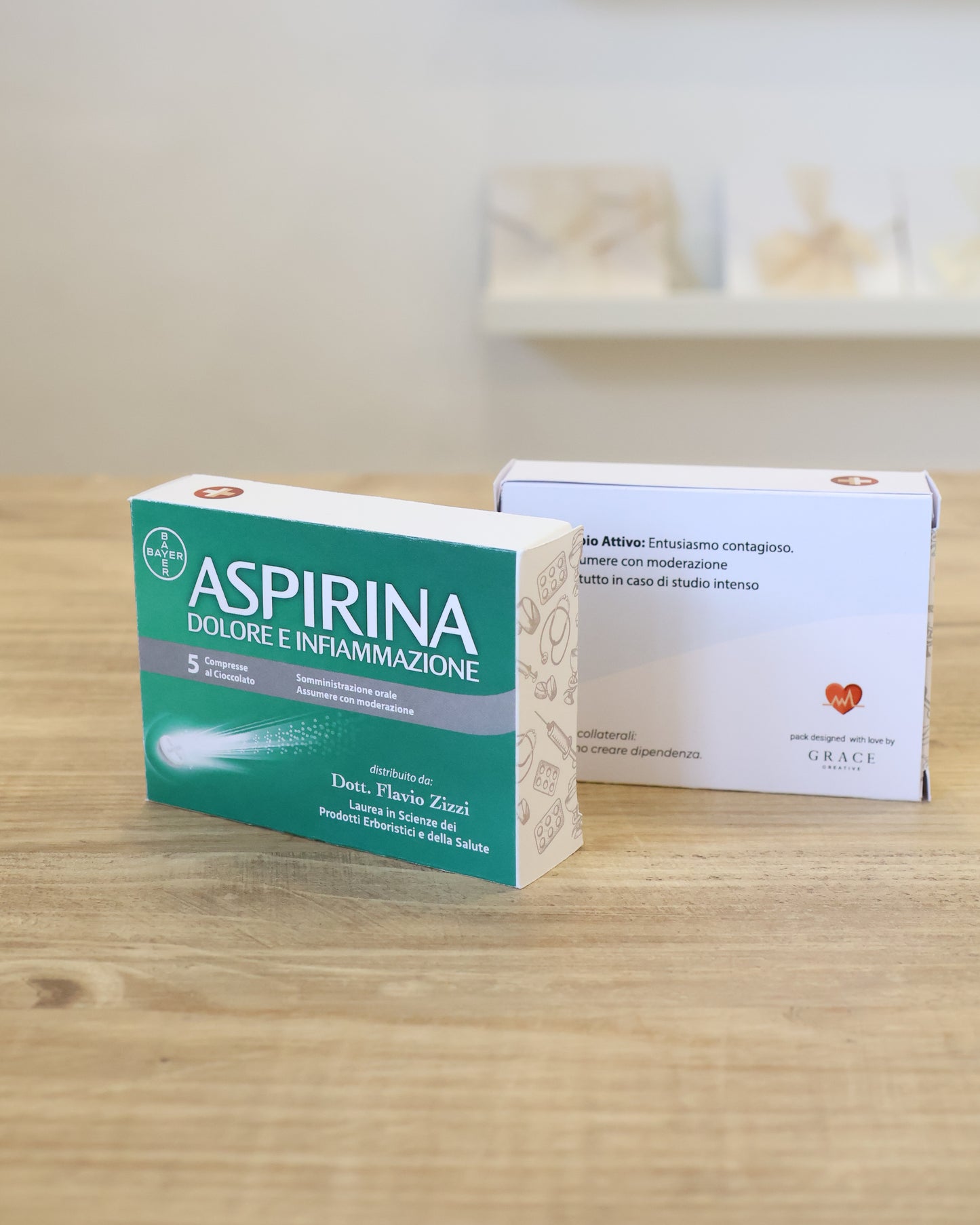 Scatoline Confetti Laurea Farmaco Aspirina