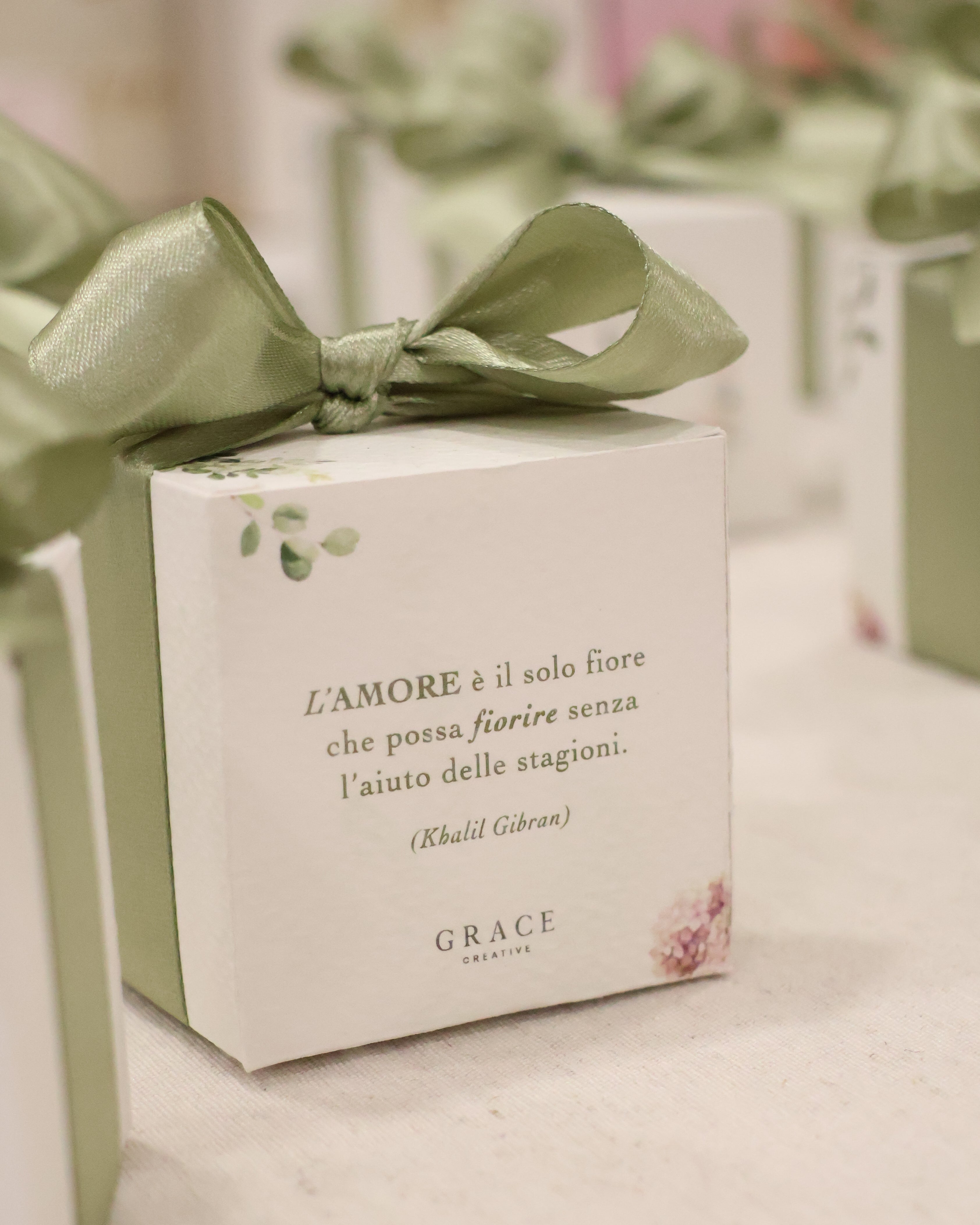 Scatoline Soft Cube 6cm | Floralia Matrimonio o Promessa