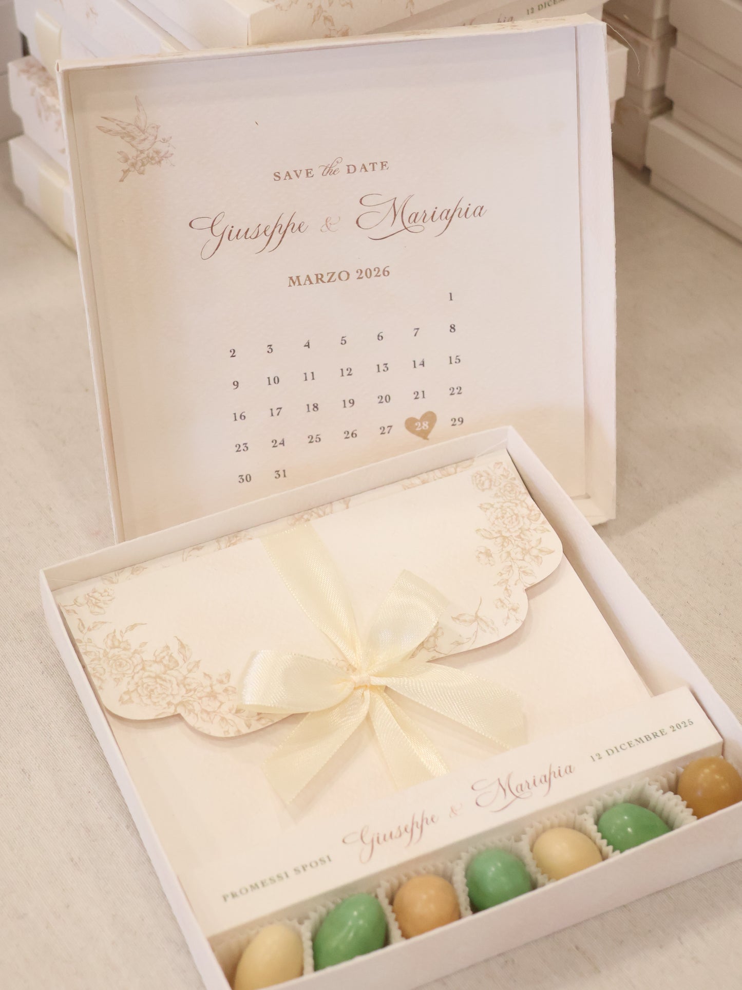 Partecipazione in scatola Victoria