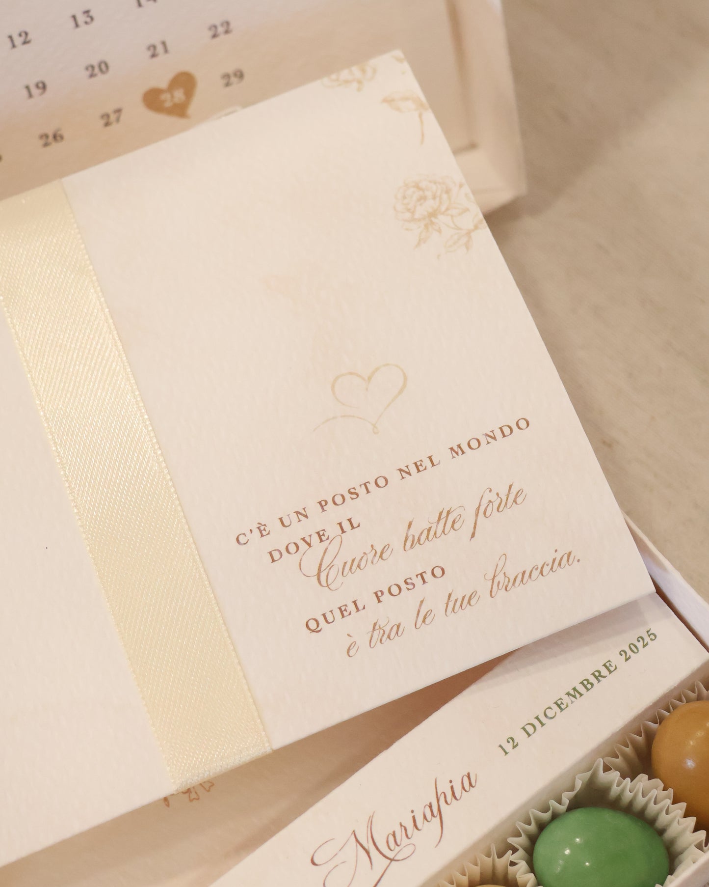 Partecipazione in scatola Victoria