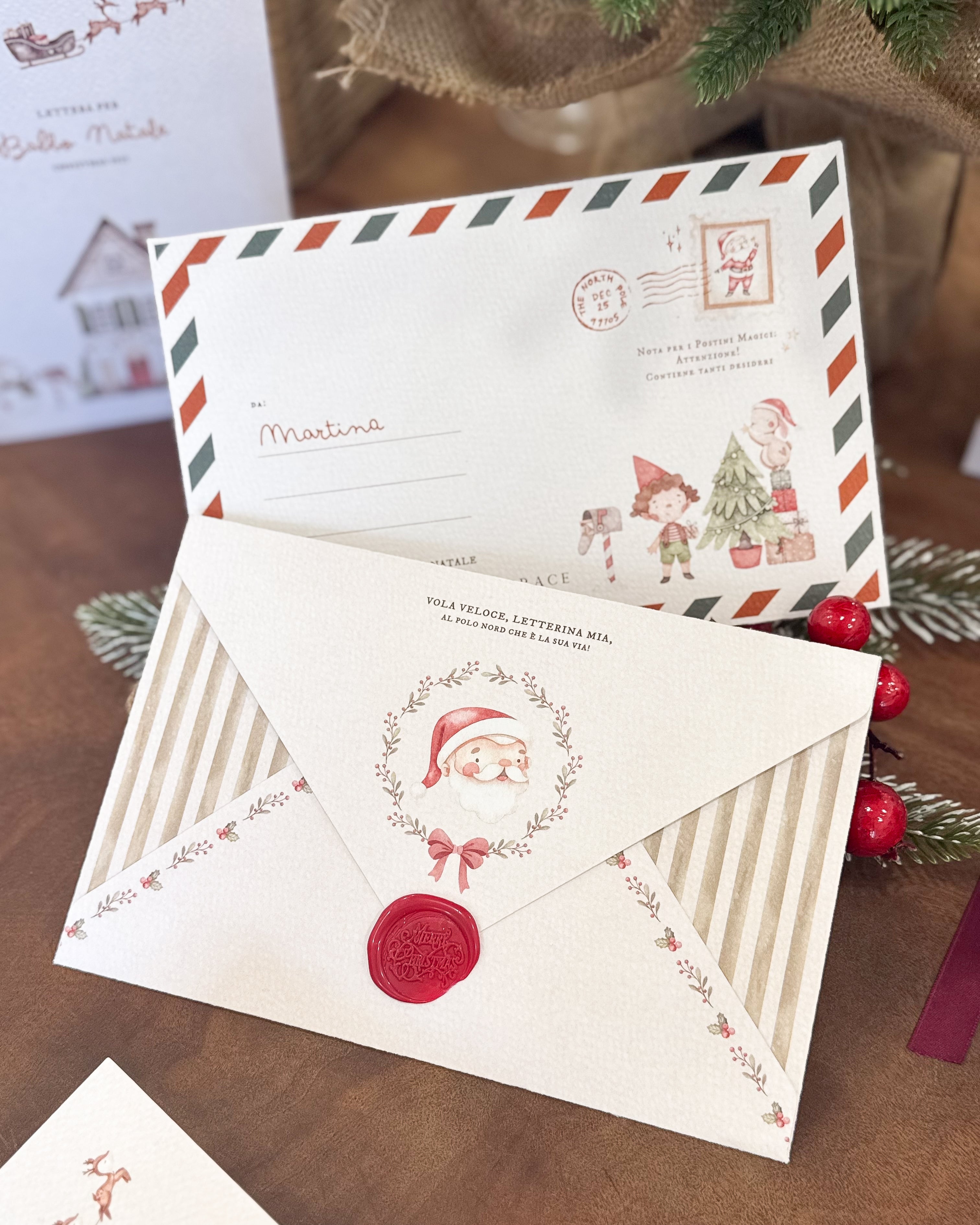 Lettera per Babbo Natale personalizzata