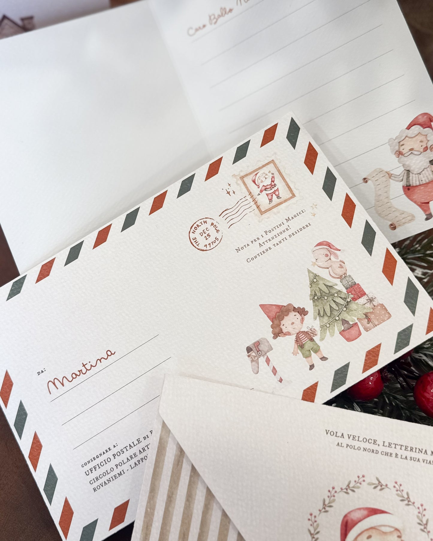 Lettera per Babbo Natale personalizzata