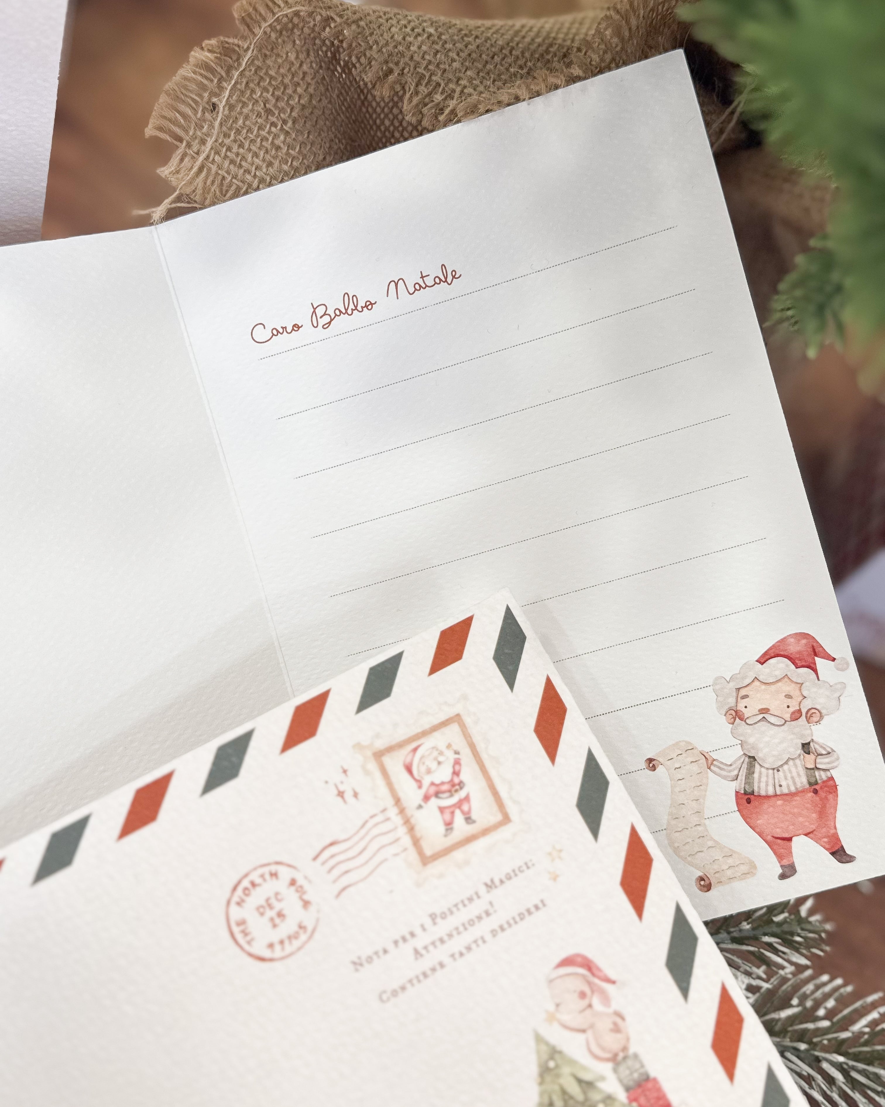 Lettera per Babbo Natale personalizzata
