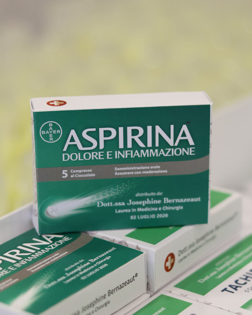 Scatoline Confetti Laurea Farmaco Aspirina