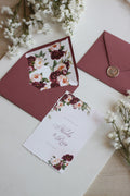 Mauve Love | Partecipazione con Busta