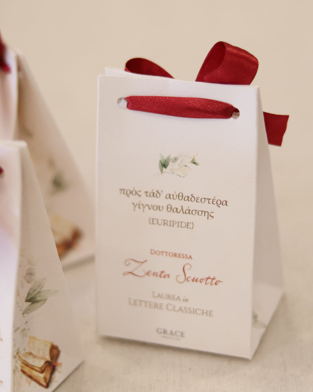 Scatolina Gift Laurea Classica Athena