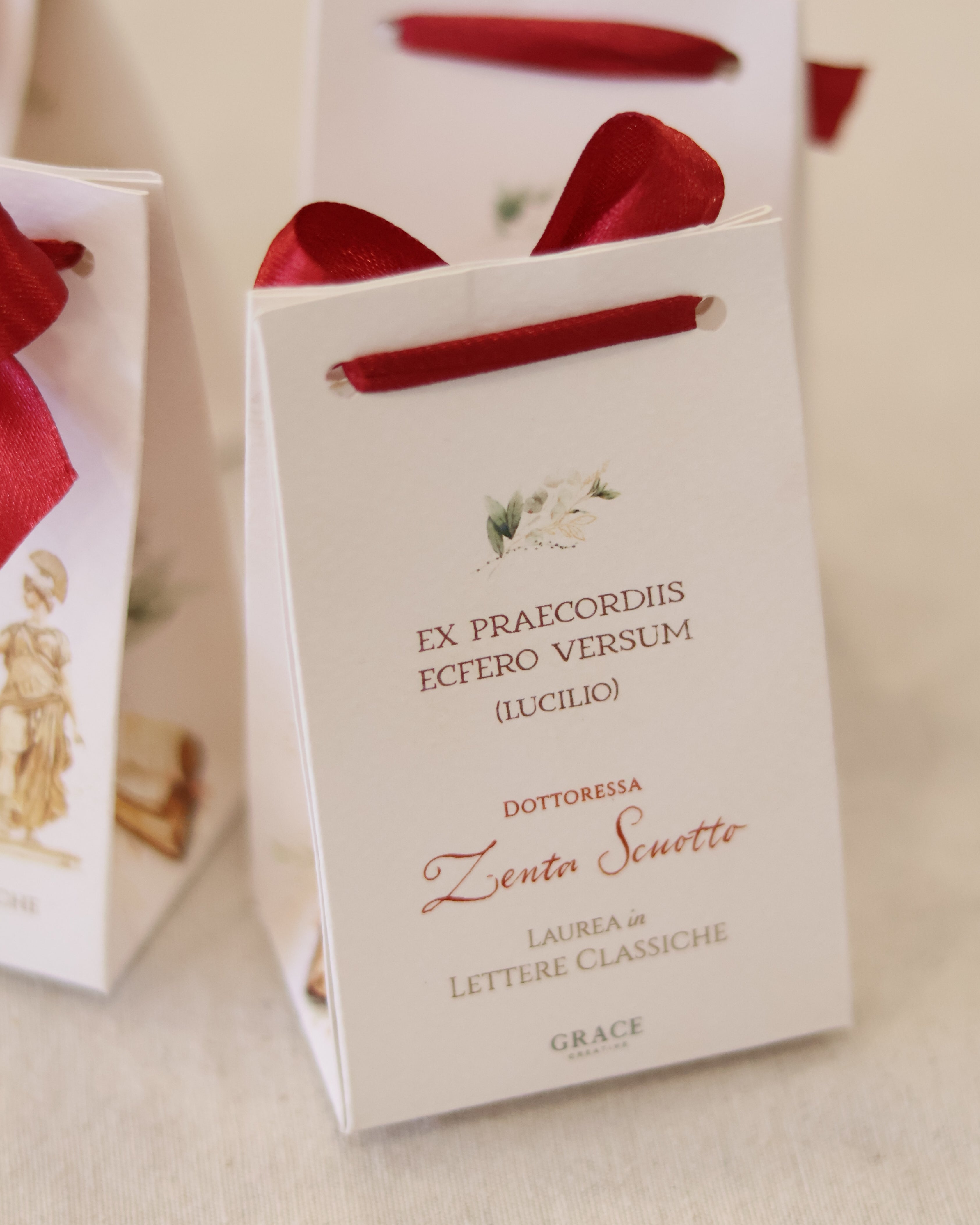 Scatolina Gift Laurea Classica Athena
