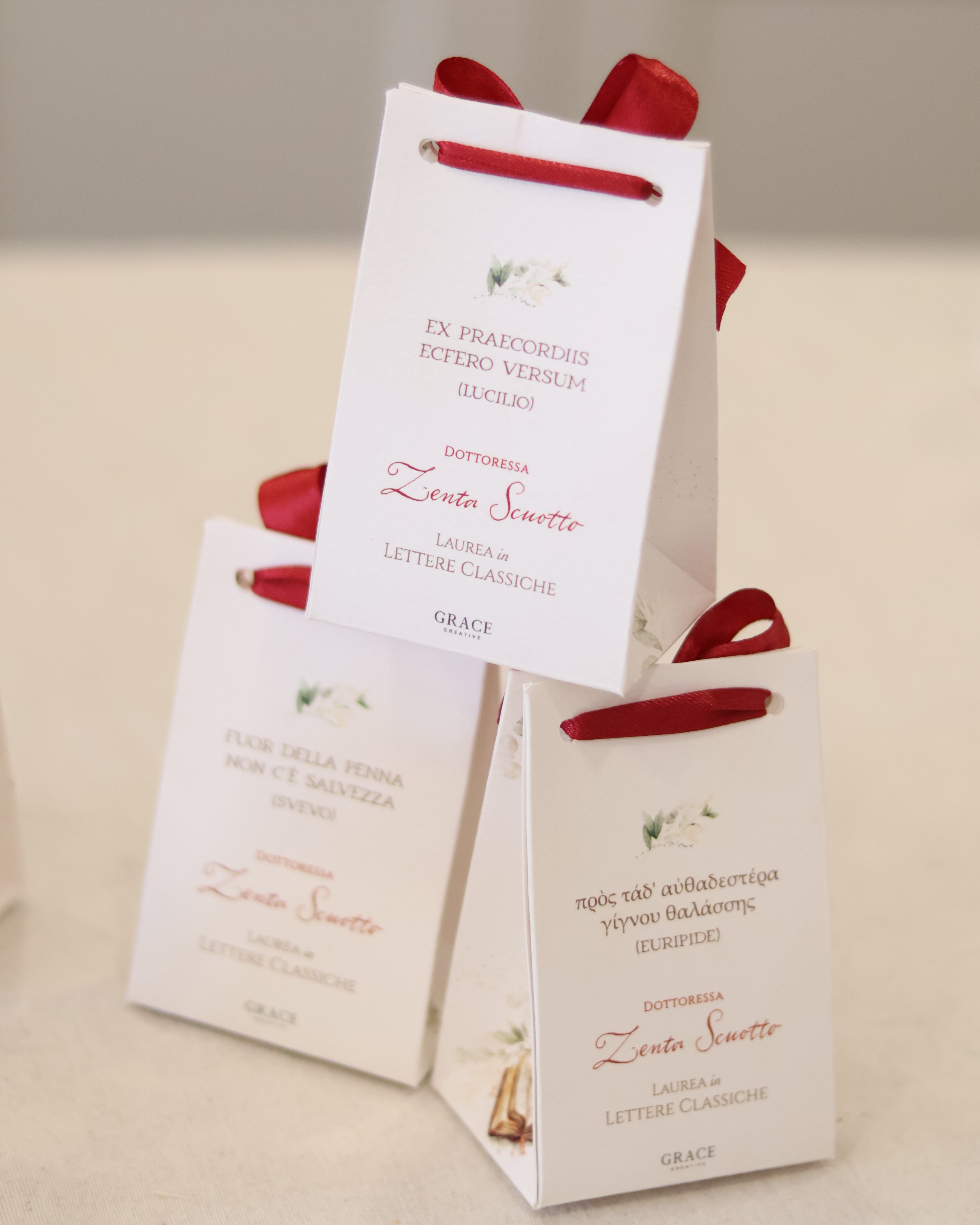 Scatolina Gift Laurea Classica Athena