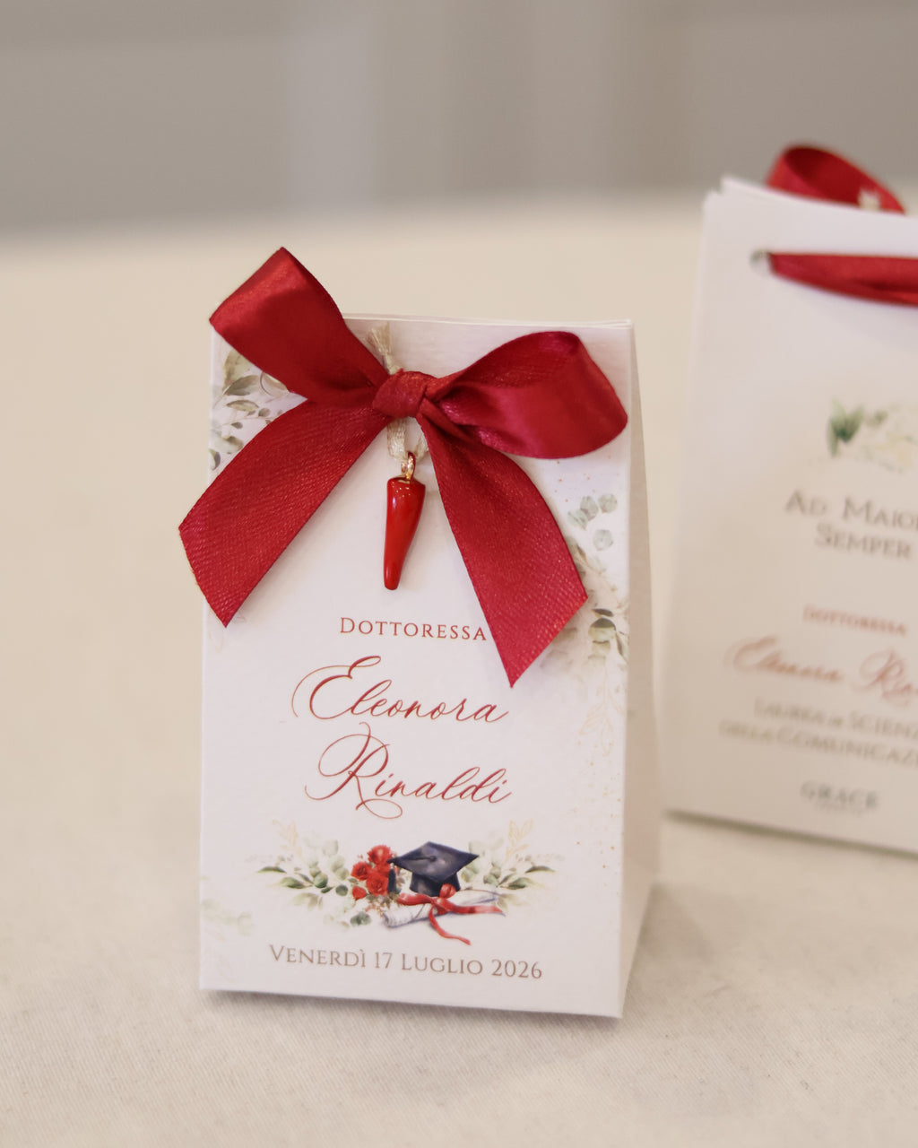 Scatolina Gift Laurea Eucalipto
