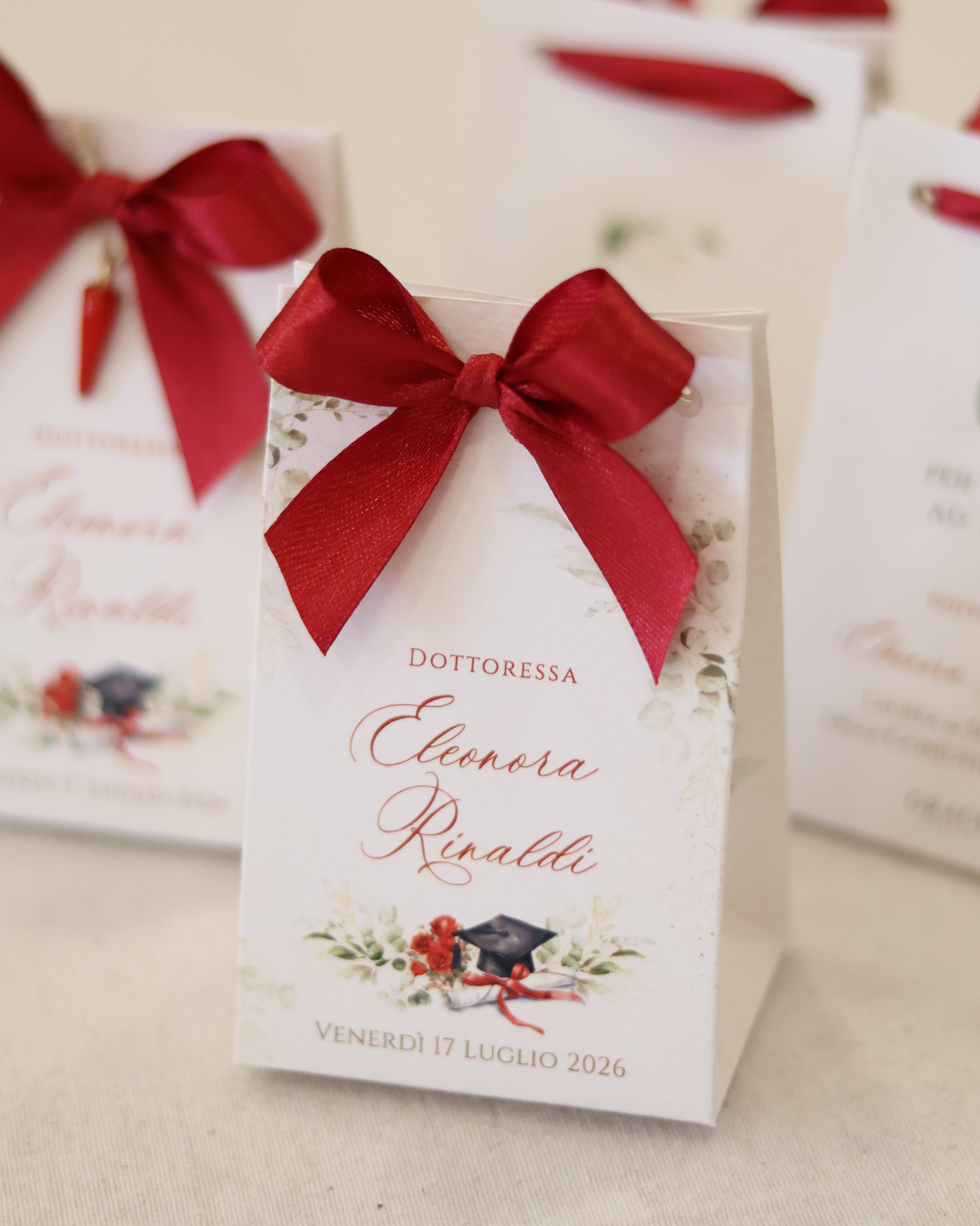 Scatolina Gift Laurea Eucalipto
