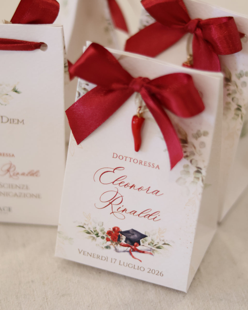 Scatolina Gift Laurea Eucalipto
