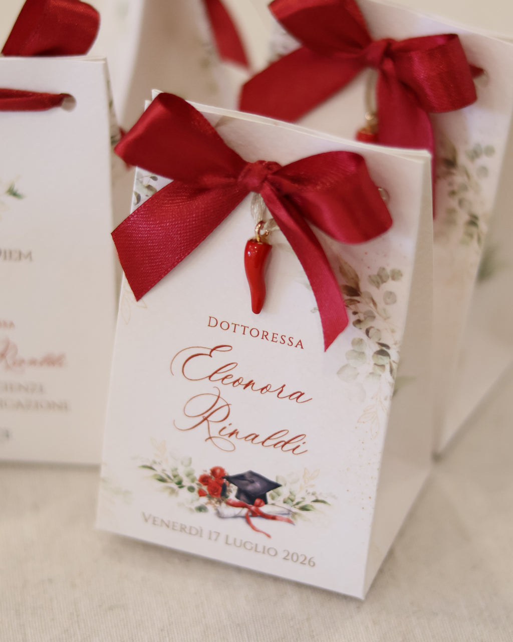 Scatolina Gift Laurea Eucalipto