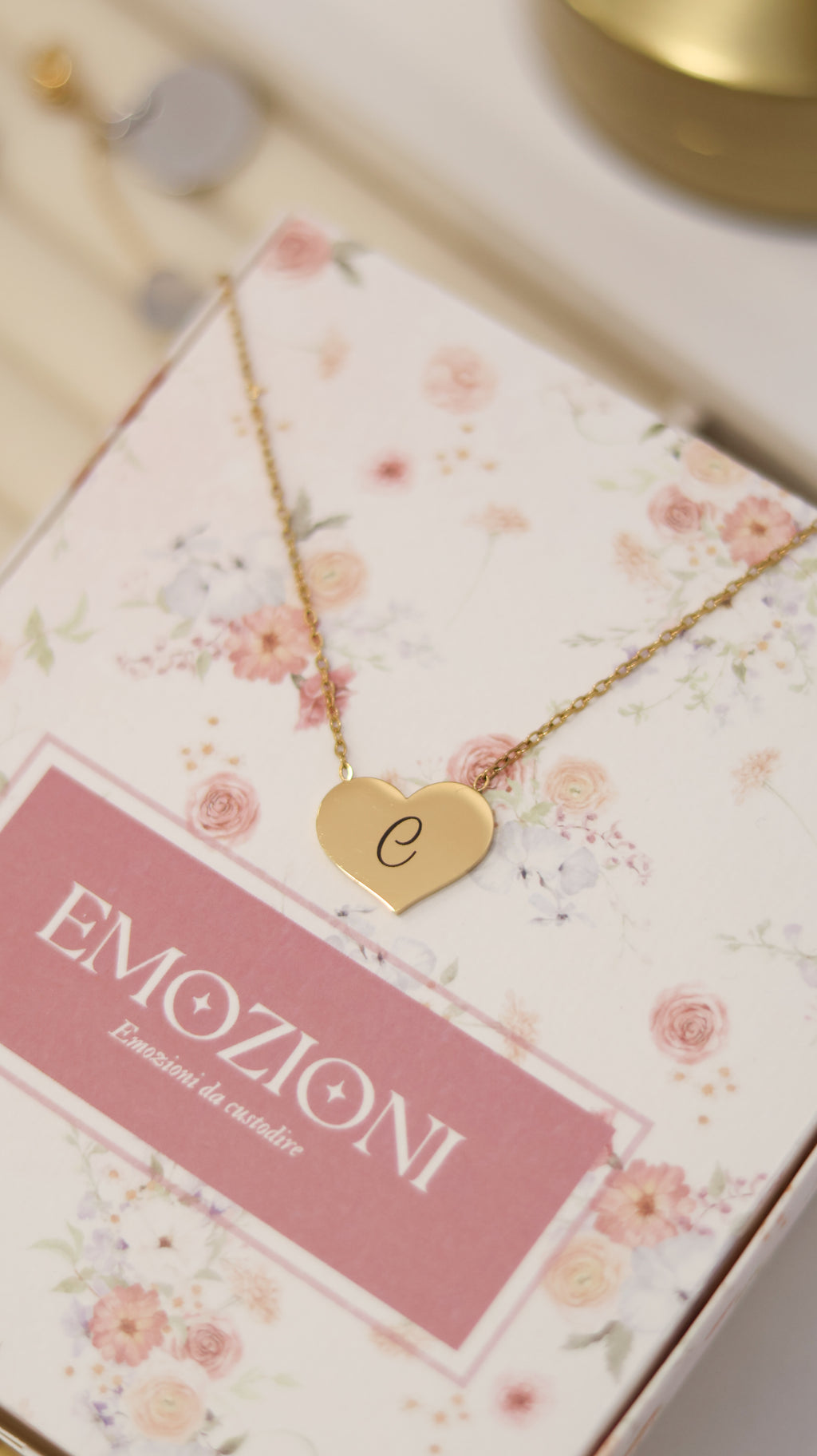 Collana Cuore con Incisione
