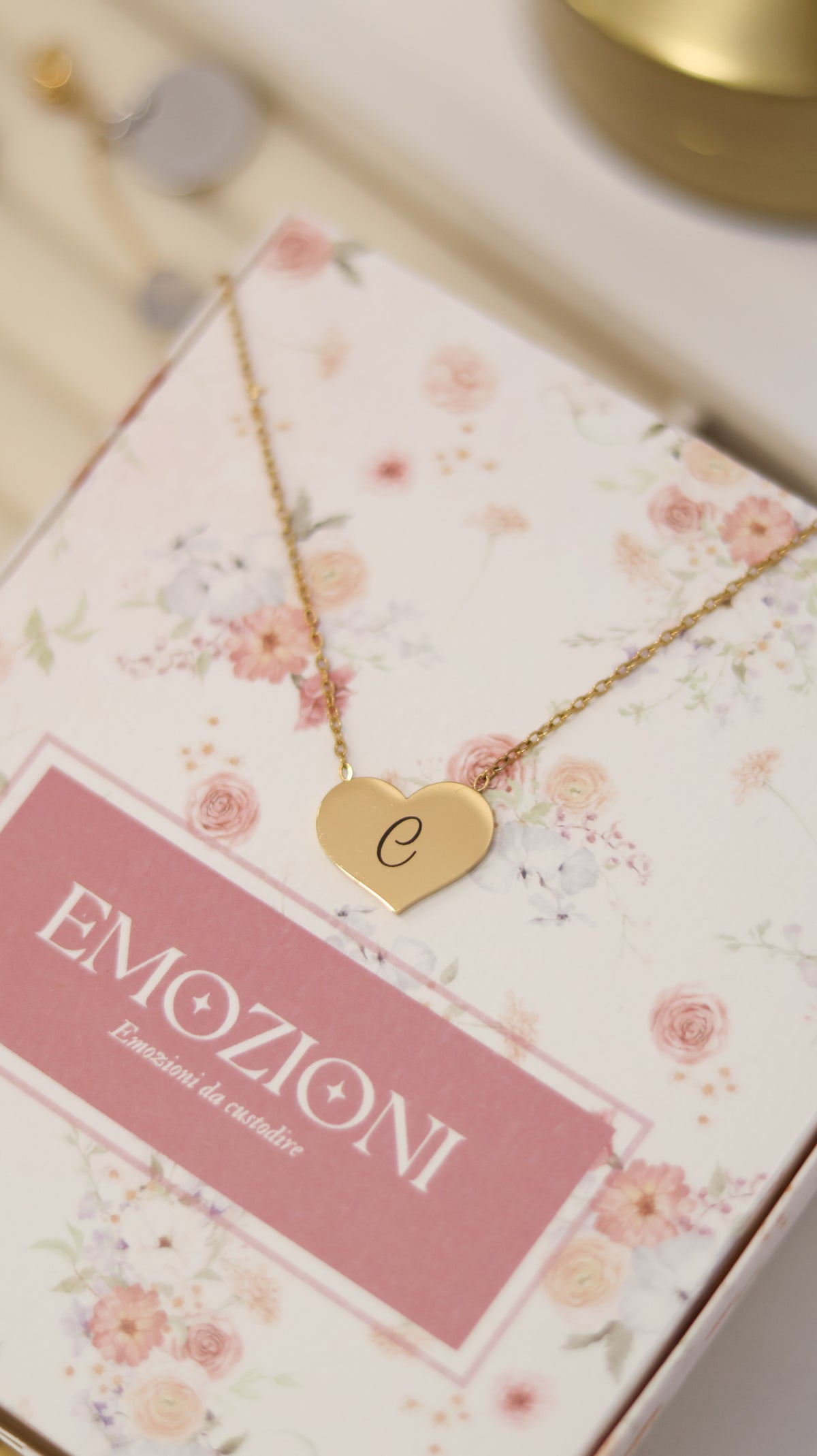 Collana Cuore con Incisione