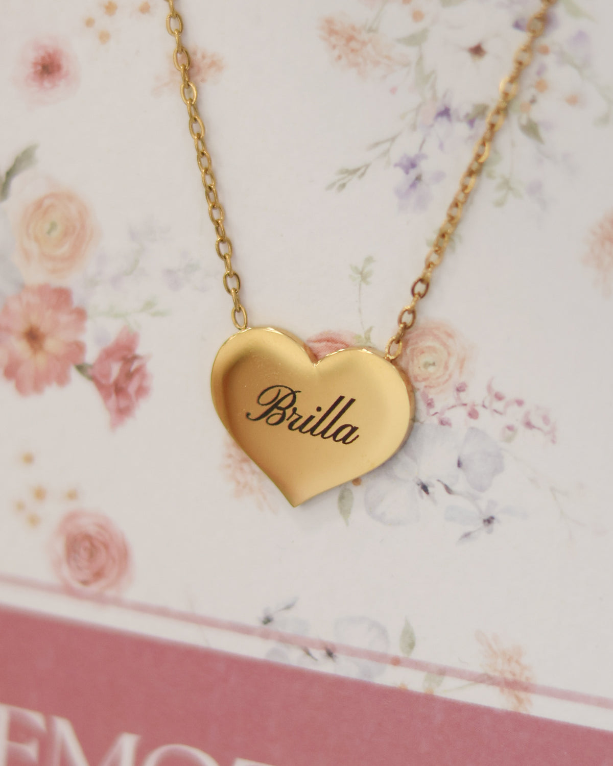 Collana Cuore con Incisione