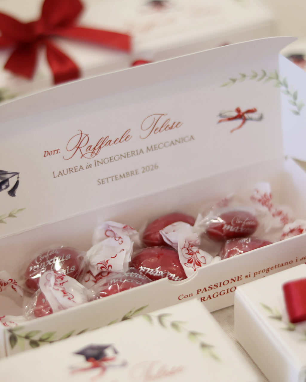 Box Sonia | Laurea Alloro, Tocco e Pergamena