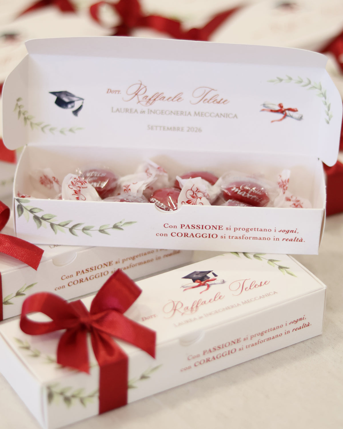 Box Sonia | Laurea Alloro, Tocco e Pergamena