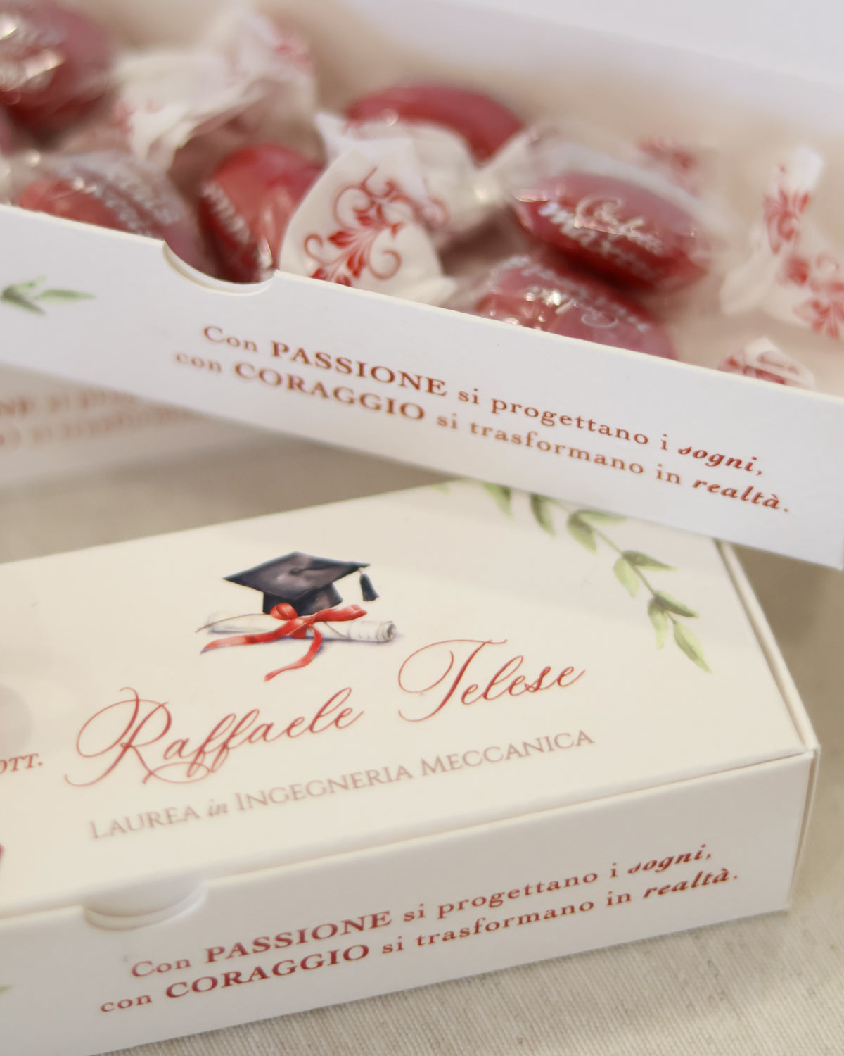 Box Sonia | Laurea Alloro, Tocco e Pergamena
