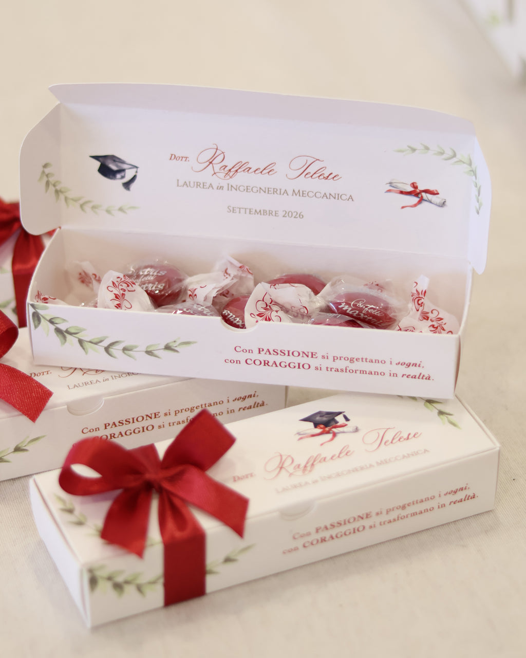Box Sonia | Laurea Alloro, Tocco e Pergamena