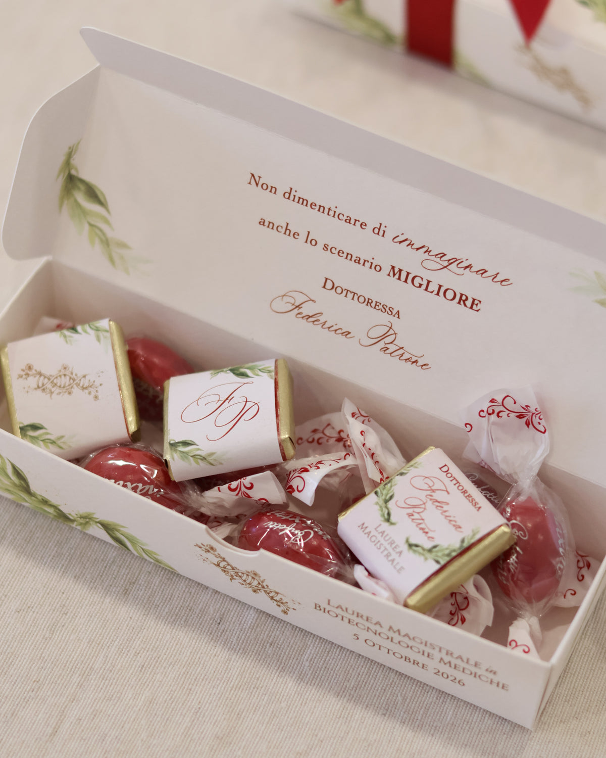 Box Sonia | Laurea Alloro e Fiocco