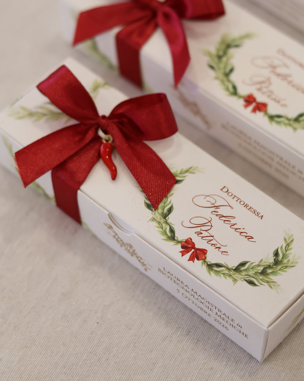 Box Sonia | Laurea Alloro, Tocco e Pergamena