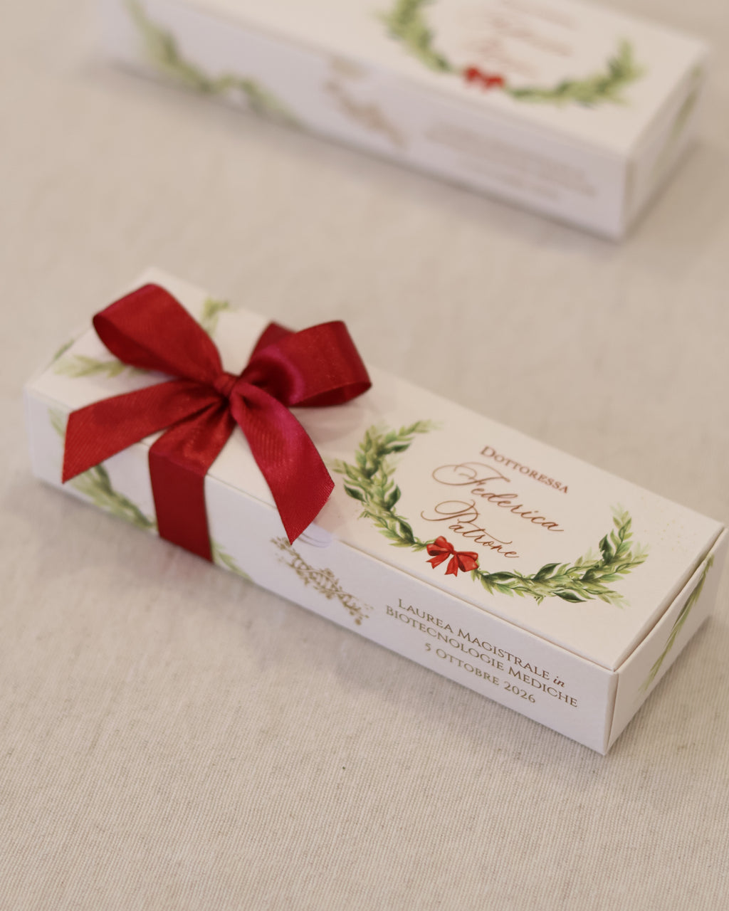 Box Sonia | Laurea Alloro e Fiocco
