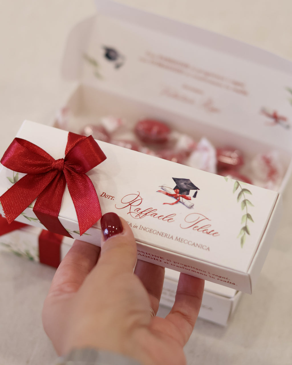 Box Sonia | Laurea Alloro, Tocco e Pergamena