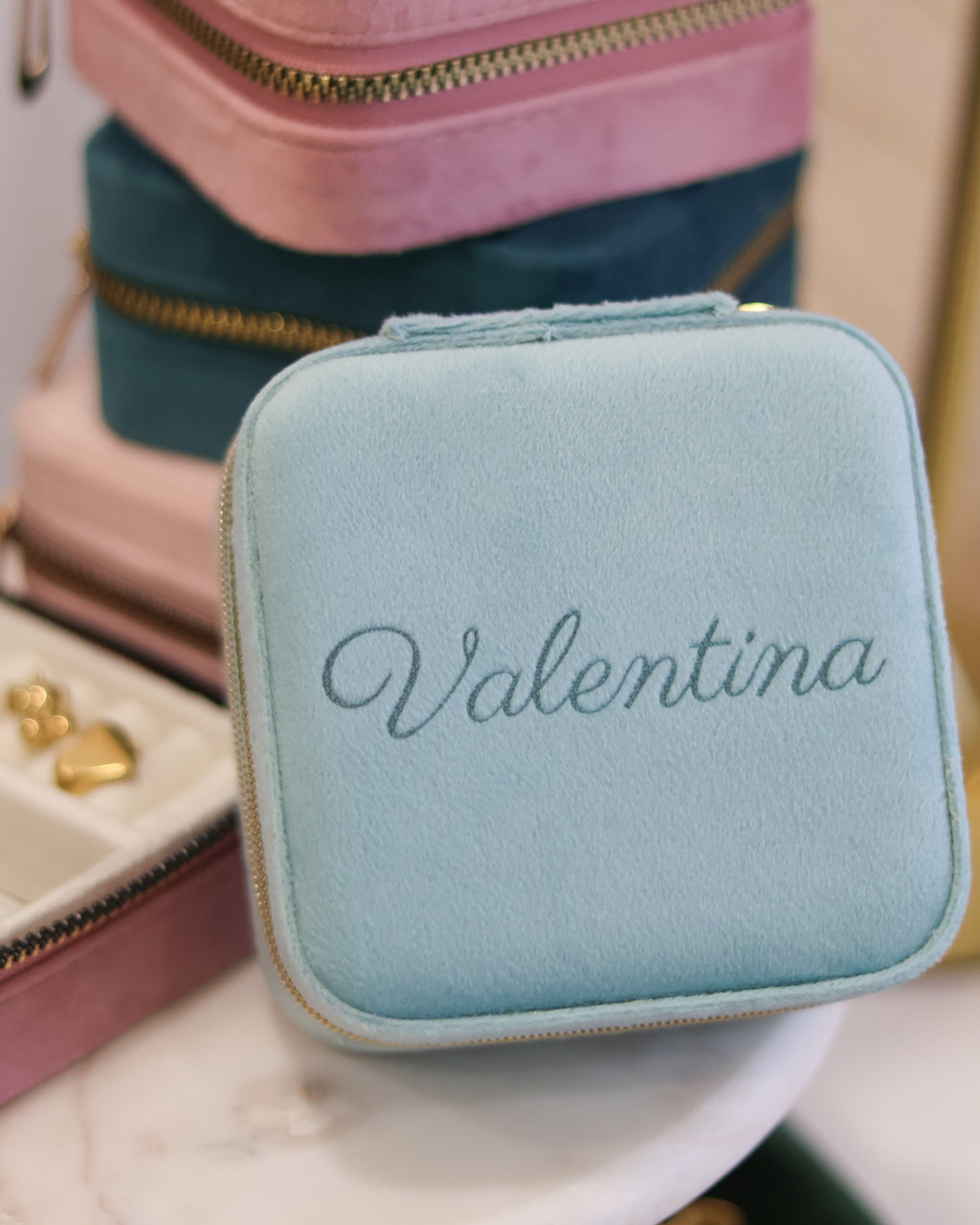 Portagioie Velvet – Personalizzato