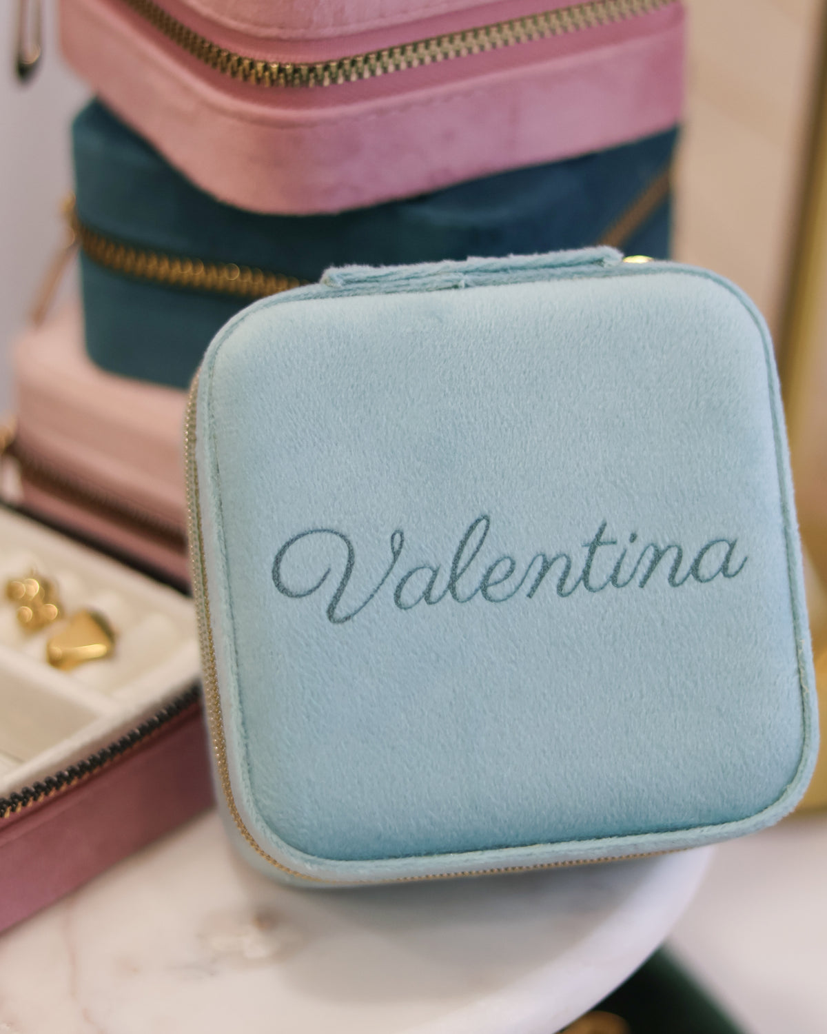 Portagioie Velvet – Personalizzato