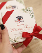 Box Quadrata | Laurea Alloro, Eucalipto, Tocco e Pergamena