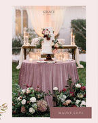 Mauve Love | Partecipazione con Busta