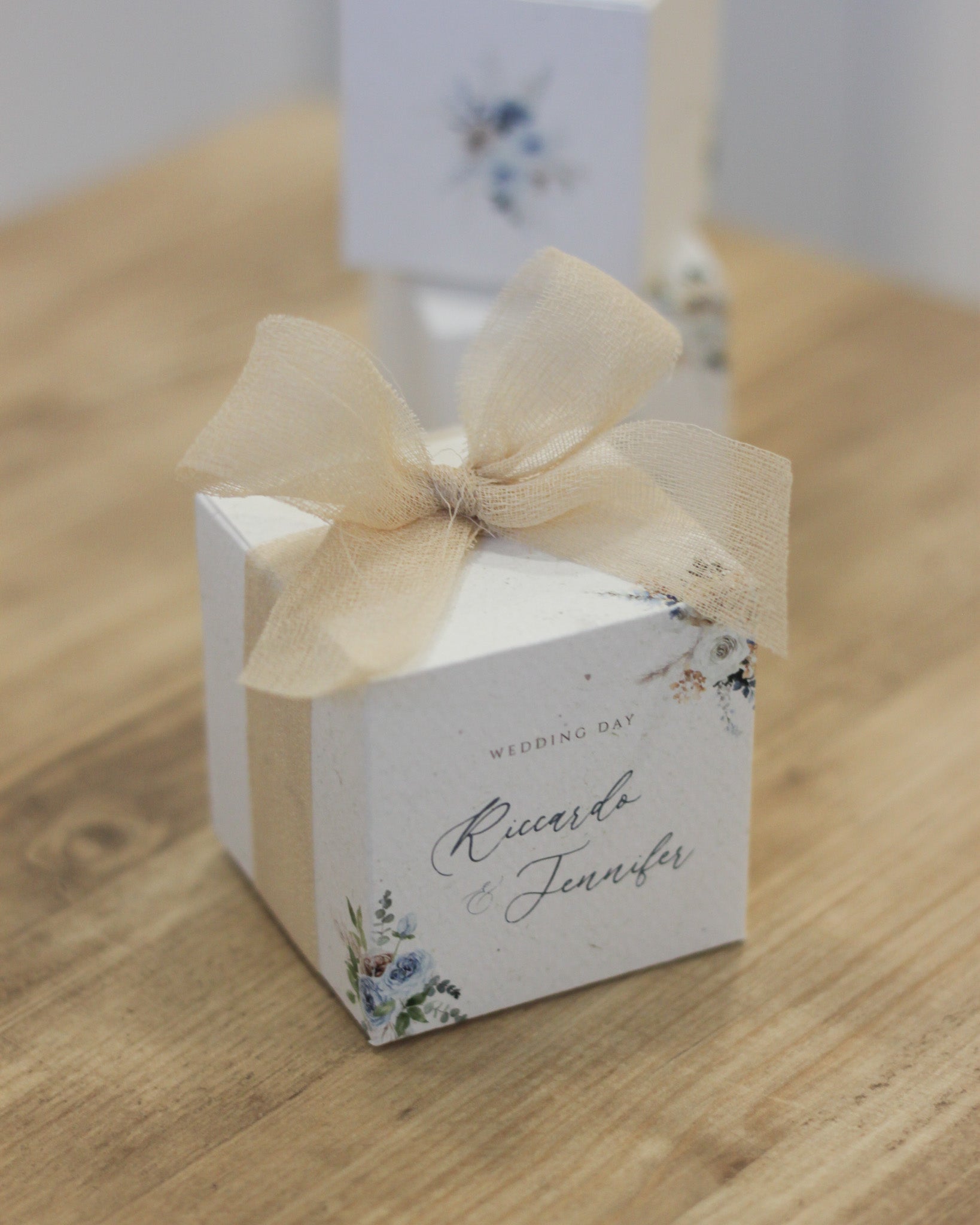 Scatoline Soft Cube | Natural Blue Wedding Boho