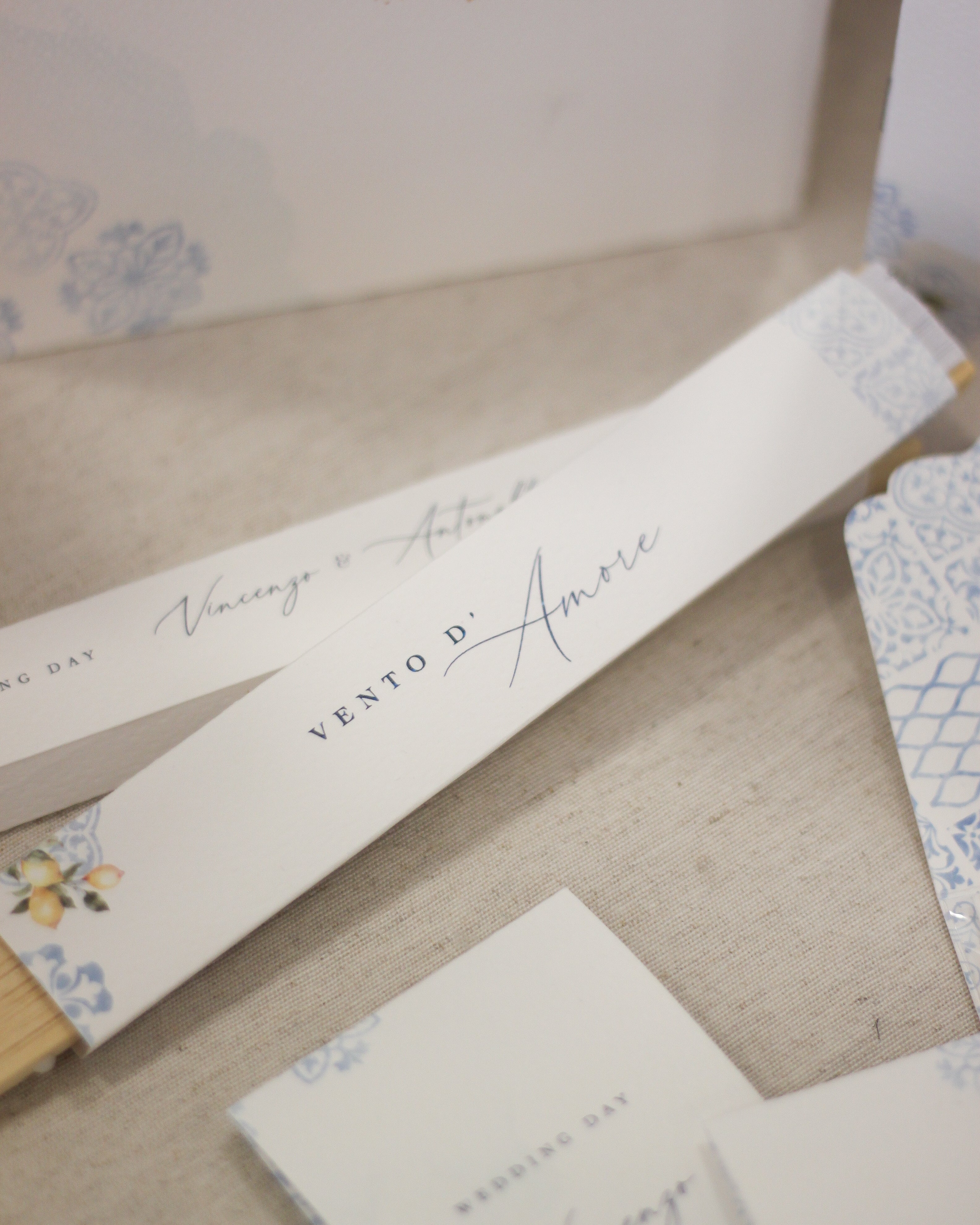Ventagli Personalizzati - Amalfi in Love