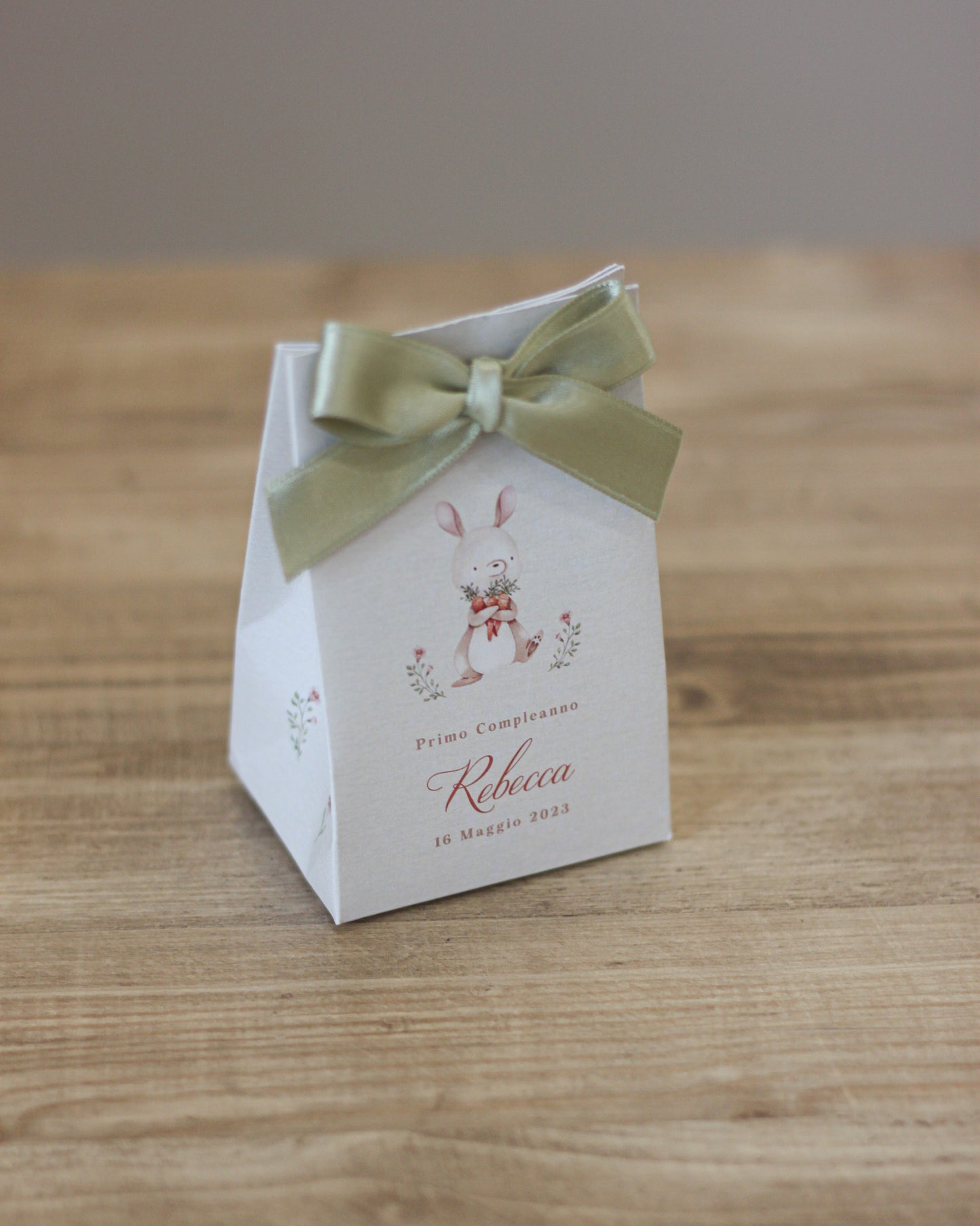 Scatolina Gift Little Rabbit Personalizzata