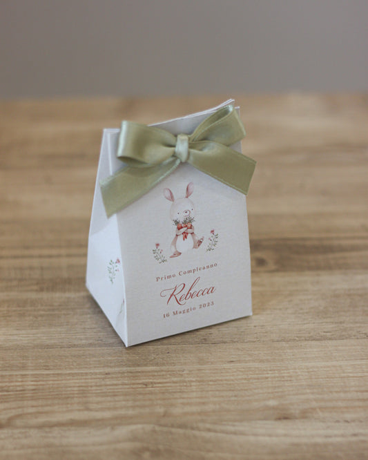 Scatolina Gift Little Rabbit Personalizzata