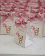 Scatolina Gift Teddy Girl con Palloncini